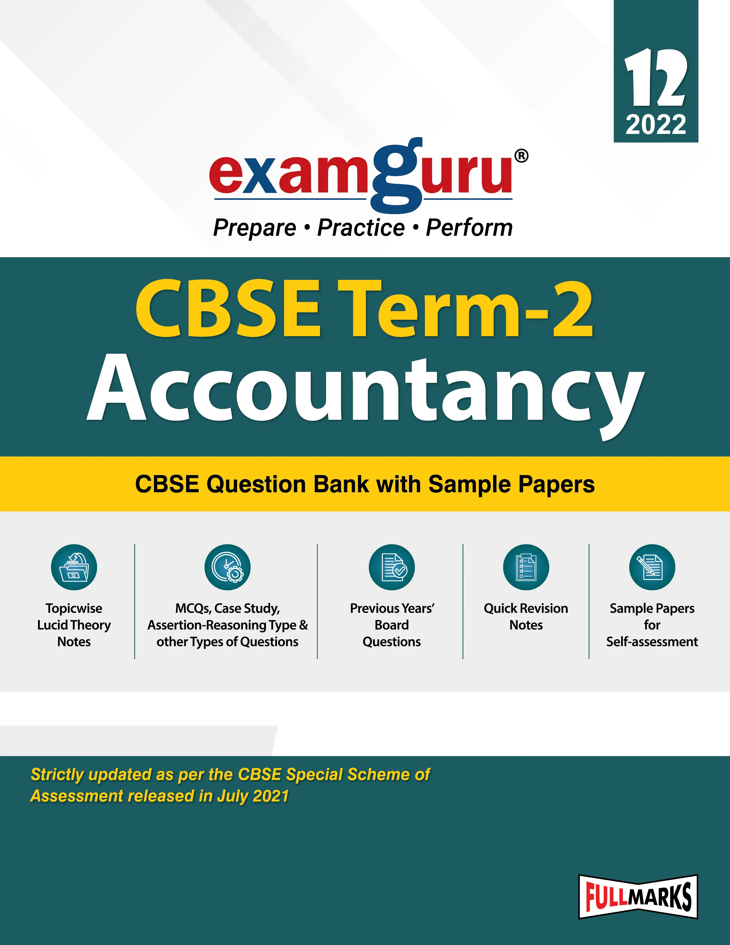 Examguru-Accountancy-12 Term 2 for 2022 Exam (Cover Theory and MCQs)