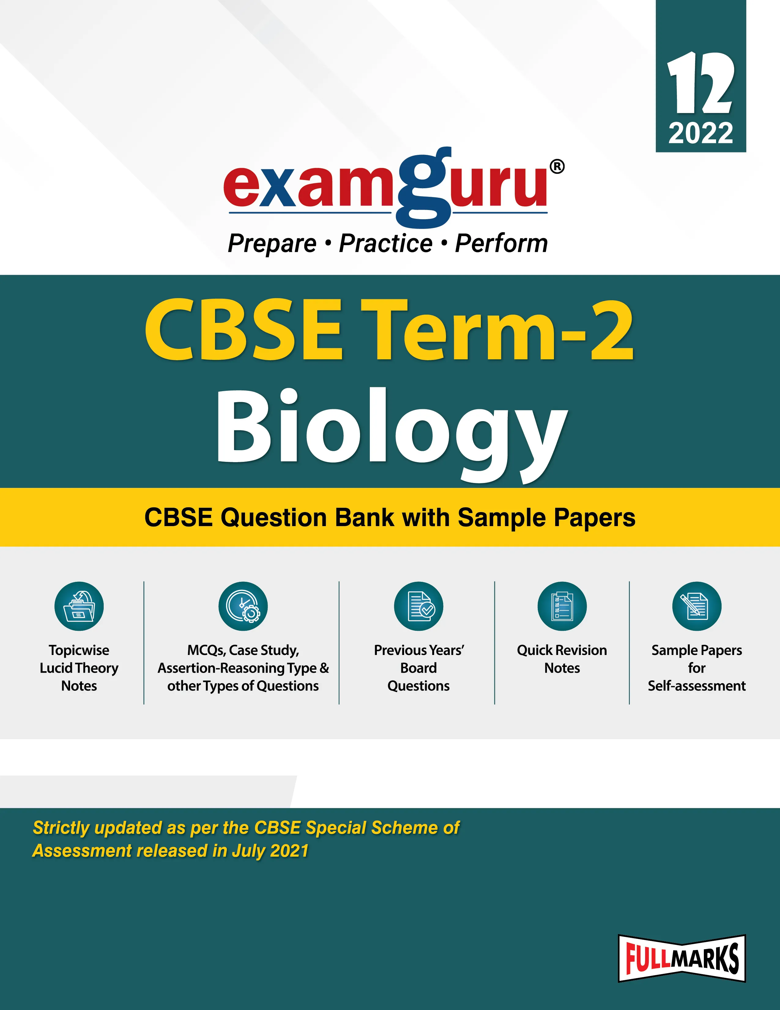 Examguru-Biology-12 Term-2 for 2022 Exam (Cover Theory and MCQs)
