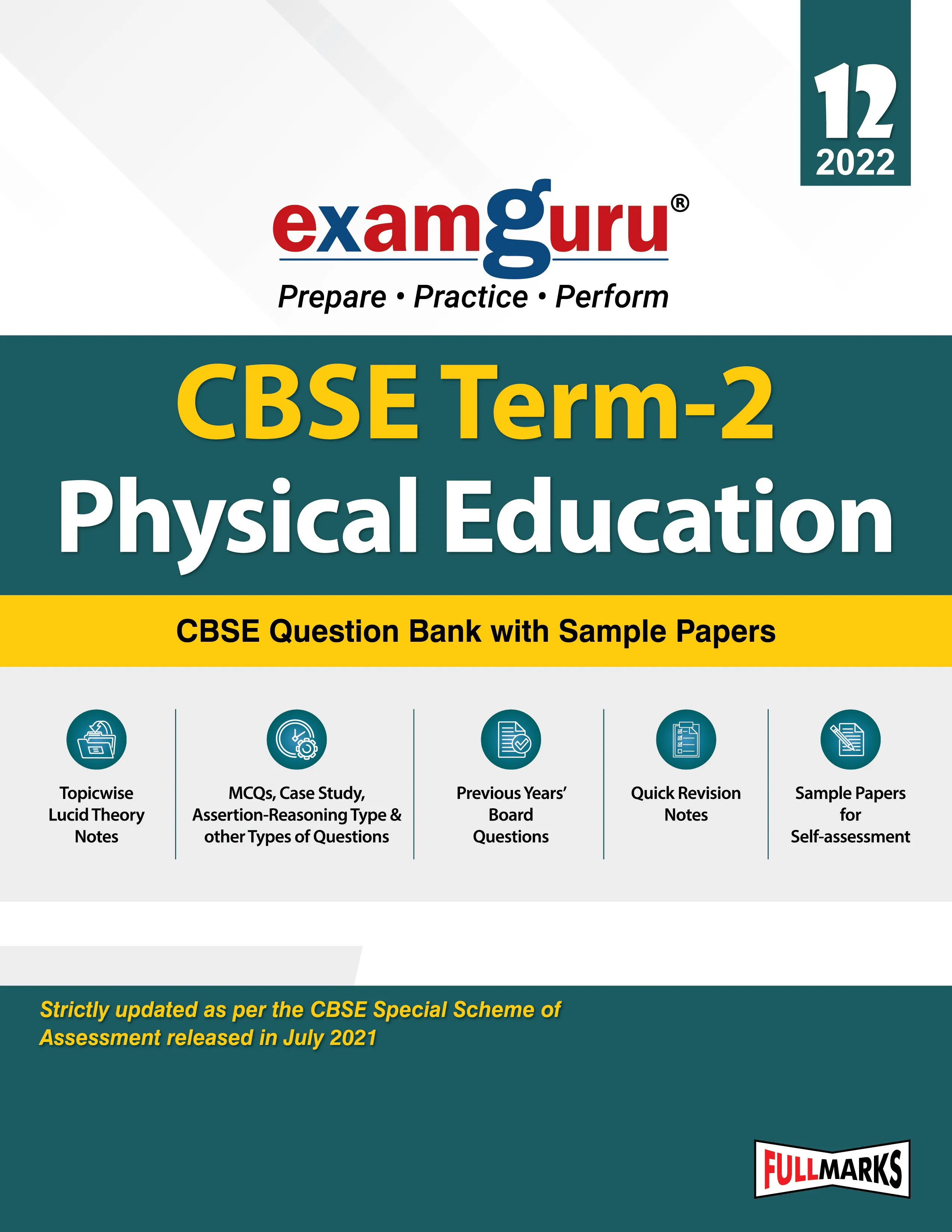 Examguru-Physical Education-12 Term 2 for 2022 Exam (Cover Theory and MCQs)