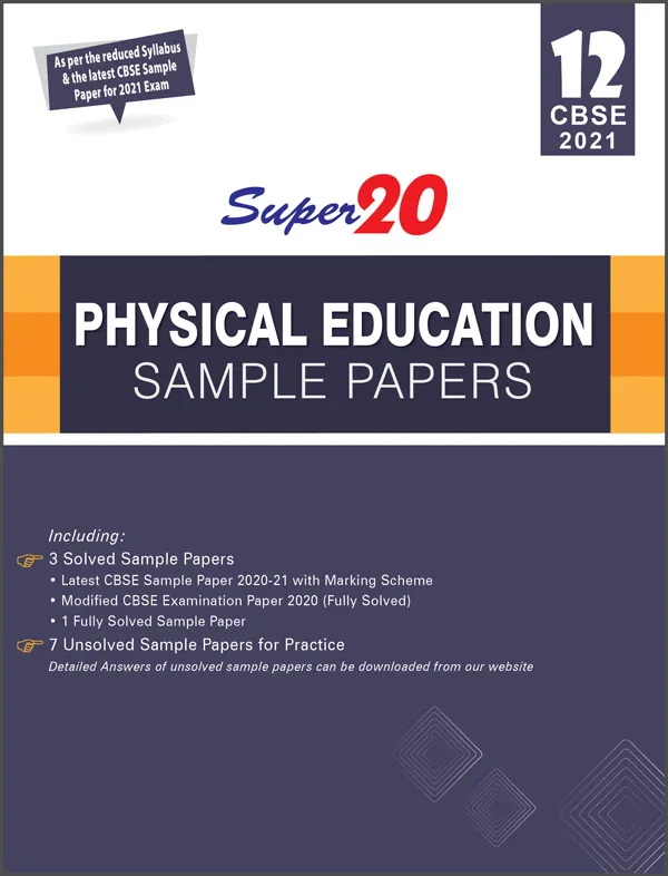 Super 20 Physical Education Sample Papers for Class 12