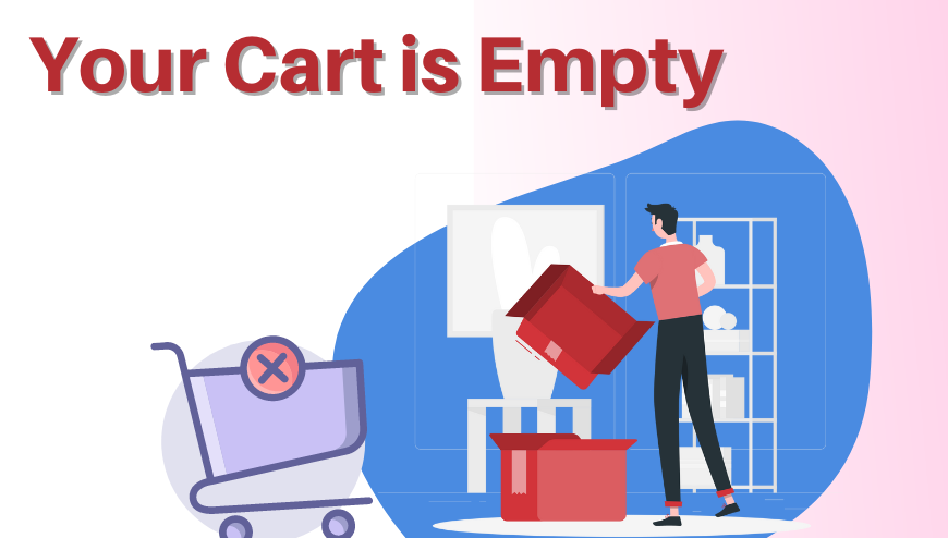 Your cart is empty. Please add items in the cart.